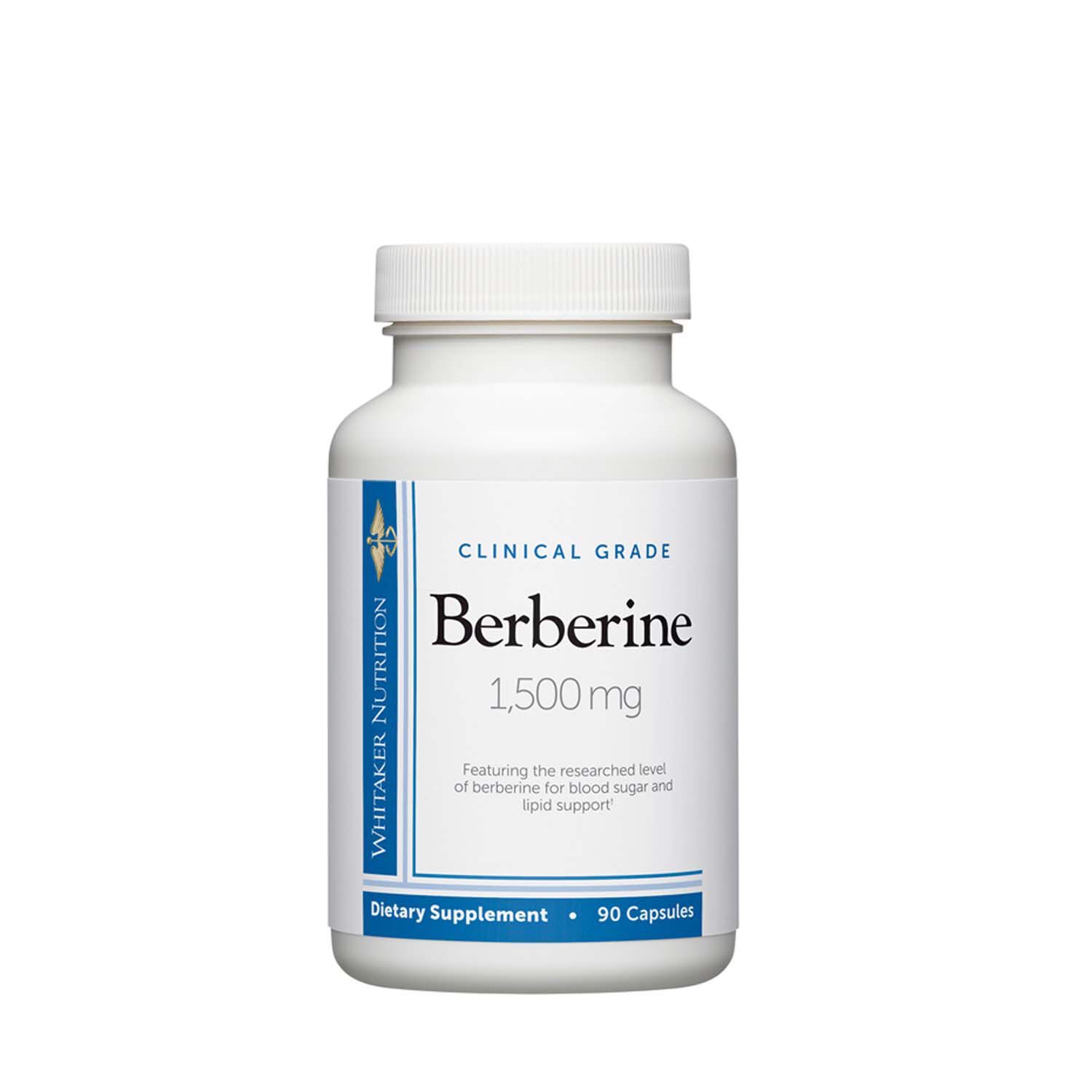 _Whitaker Nutrition Berberine 500 mg Front Bottle